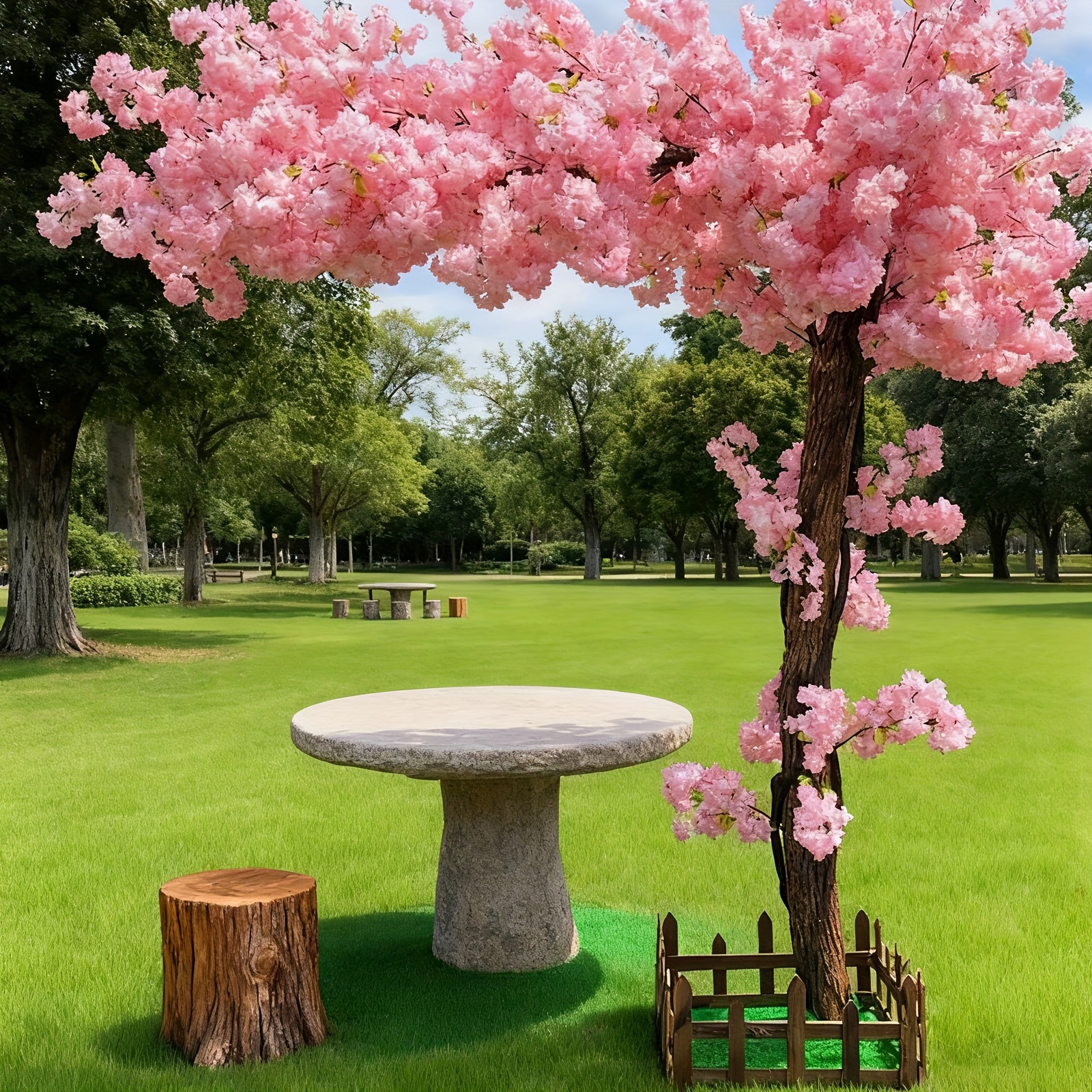 Lighting Decoration For Wedding - Artificial Cherry Blossom Tree, Handmade Light