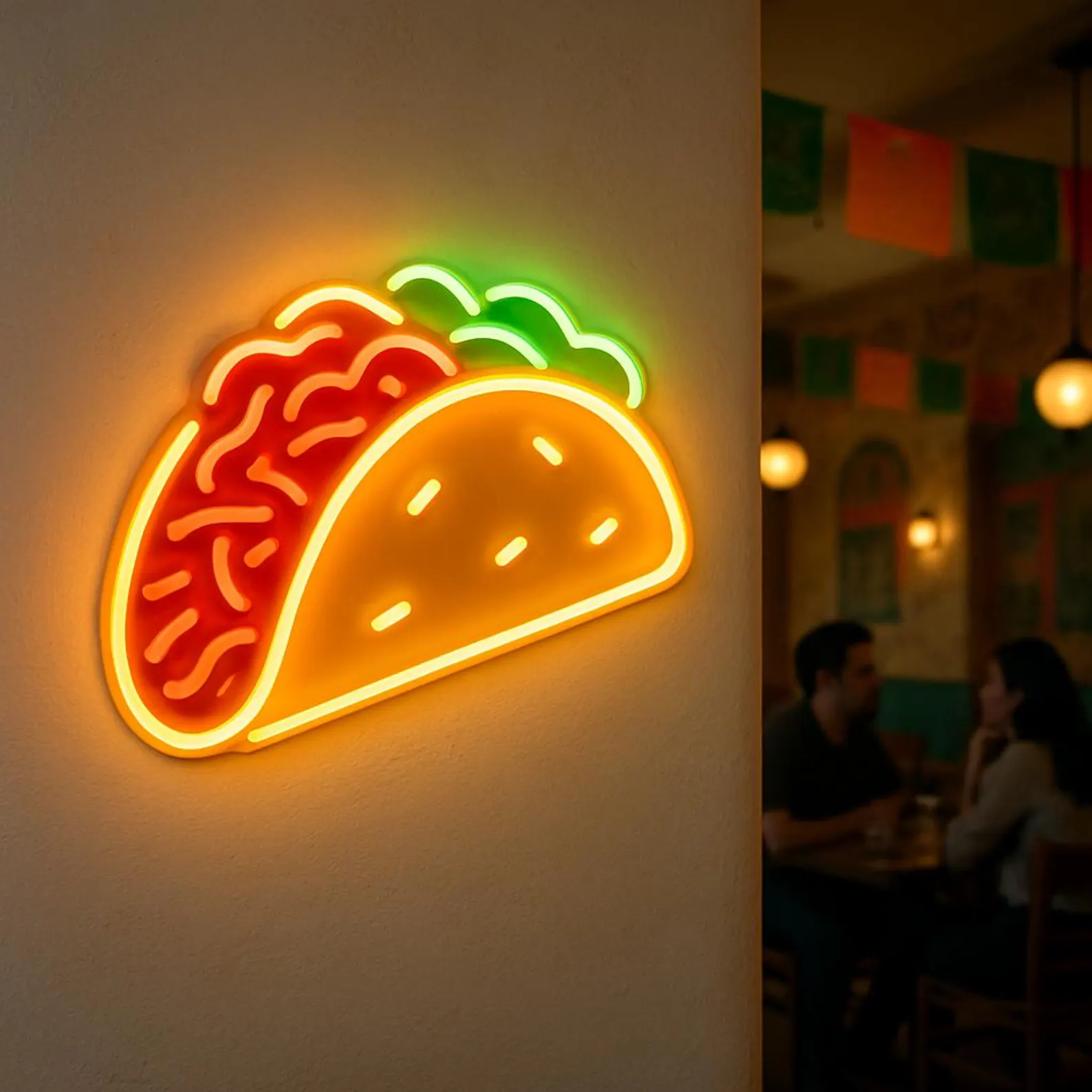 Restaurant Lighting Decoration - Carnitas Neon Sign,Restaurant Light,Meat Dish Led