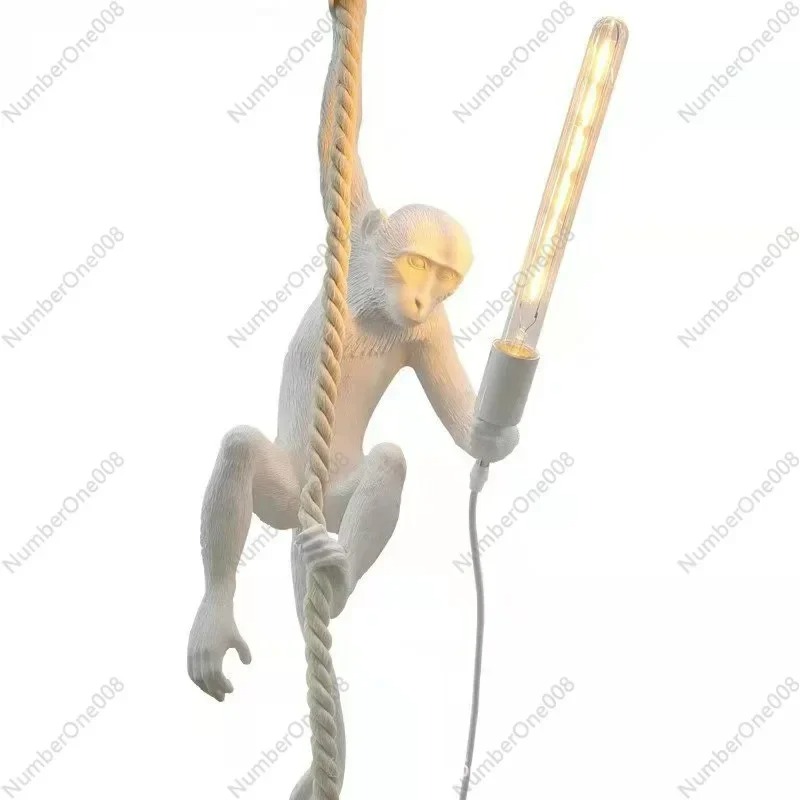 Restaurant Lighting Decoration - Creative Monkey Shape LED Decorative Lamp,