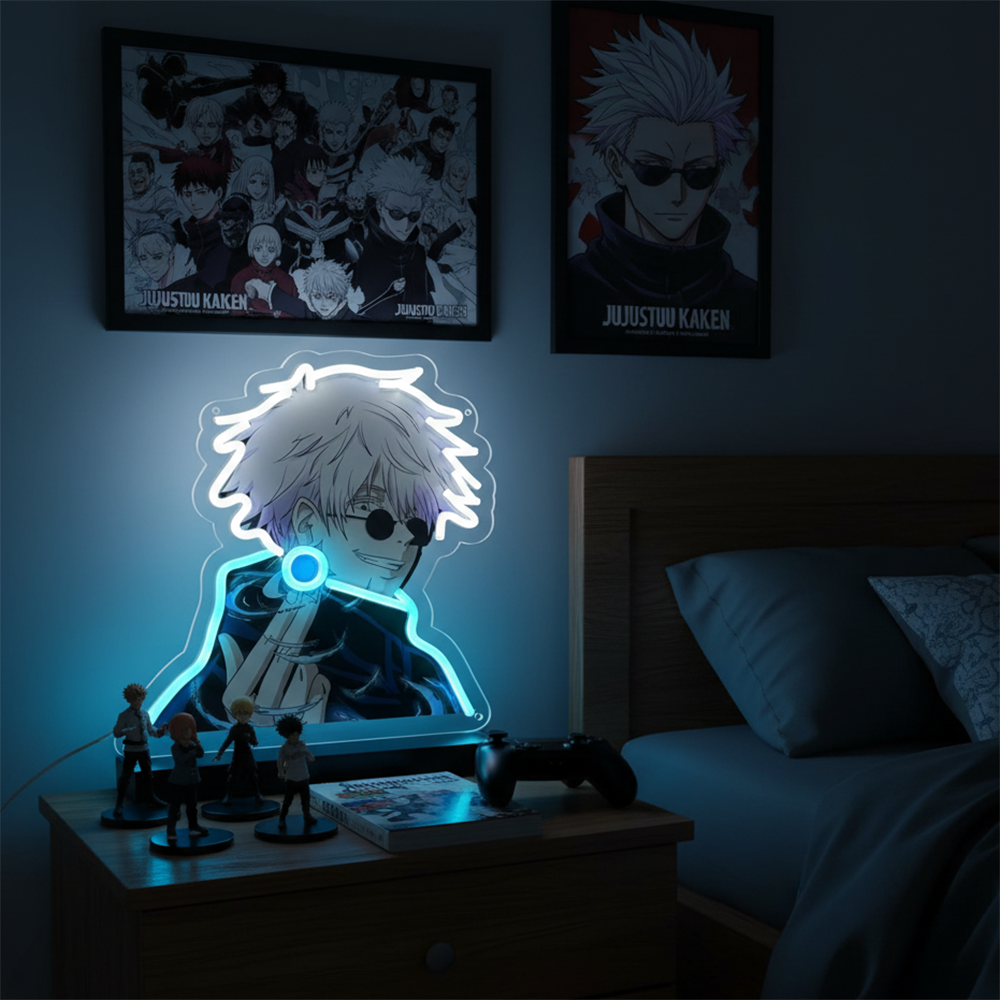 Lighting Decoration For Wedding - Custom Animes Jujutsu Kaisen Gojo Neon