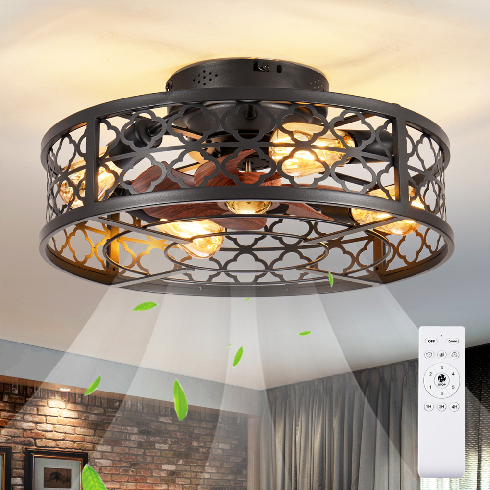Decor Lighting Fans - Flower shaped summer ceiling embedded ceiling