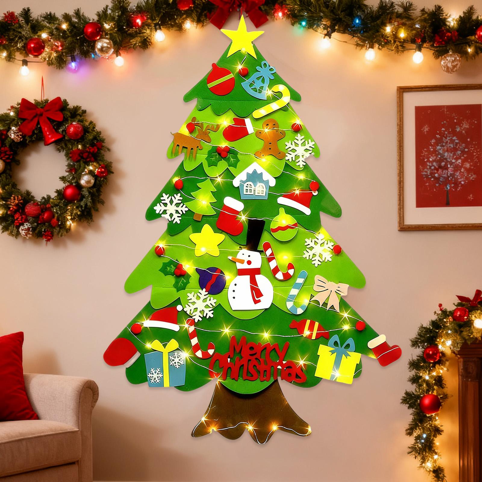 Non-woven Felt Christmas Tree  - Pendant Lighting Christmas Decor のレビューと価格