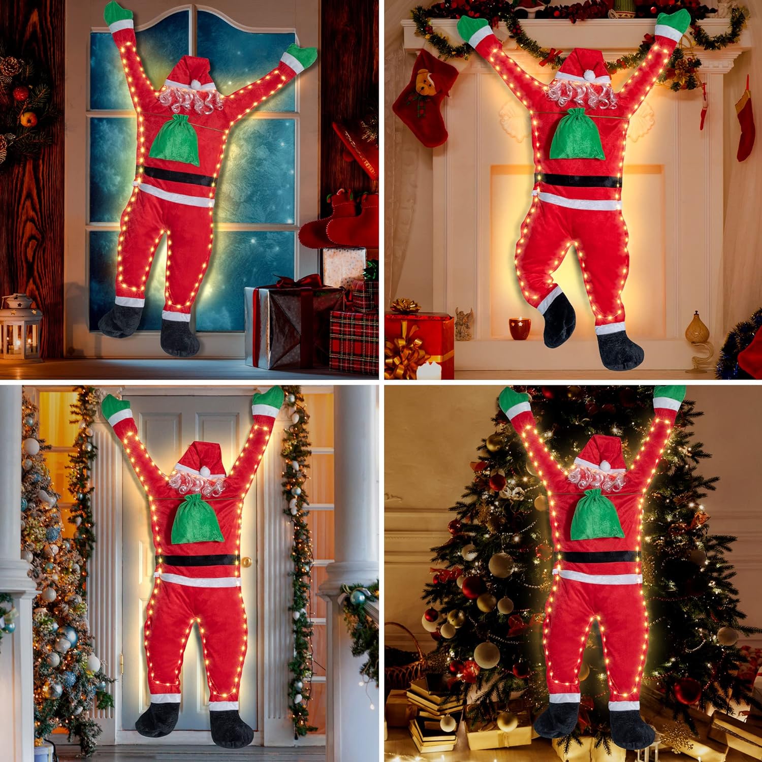 Light Up Santa Claus Santa Cla - Pendant Lighting Christmas Decor のレビューと価格