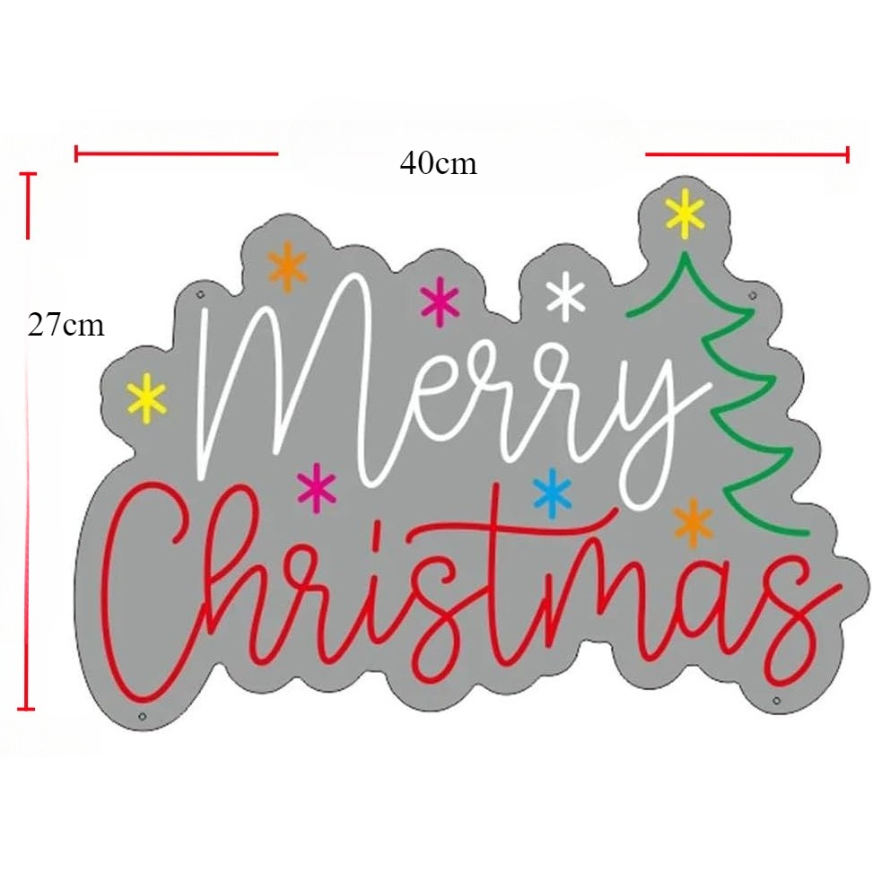 Merry Christmas Neon Sign with - Lighting Decoration Ideas For Home のレビューと価格