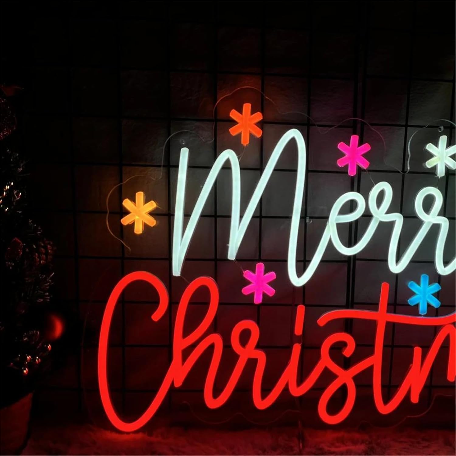 Merry Christmas Neon Sign with - Lighting Decoration Ideas For Home のレビューと価格
