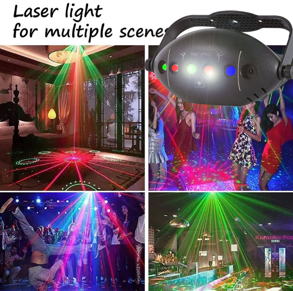 RGB Disco Lights Stage DJ Part - Lighting Effect Home Decor のレビューと価格