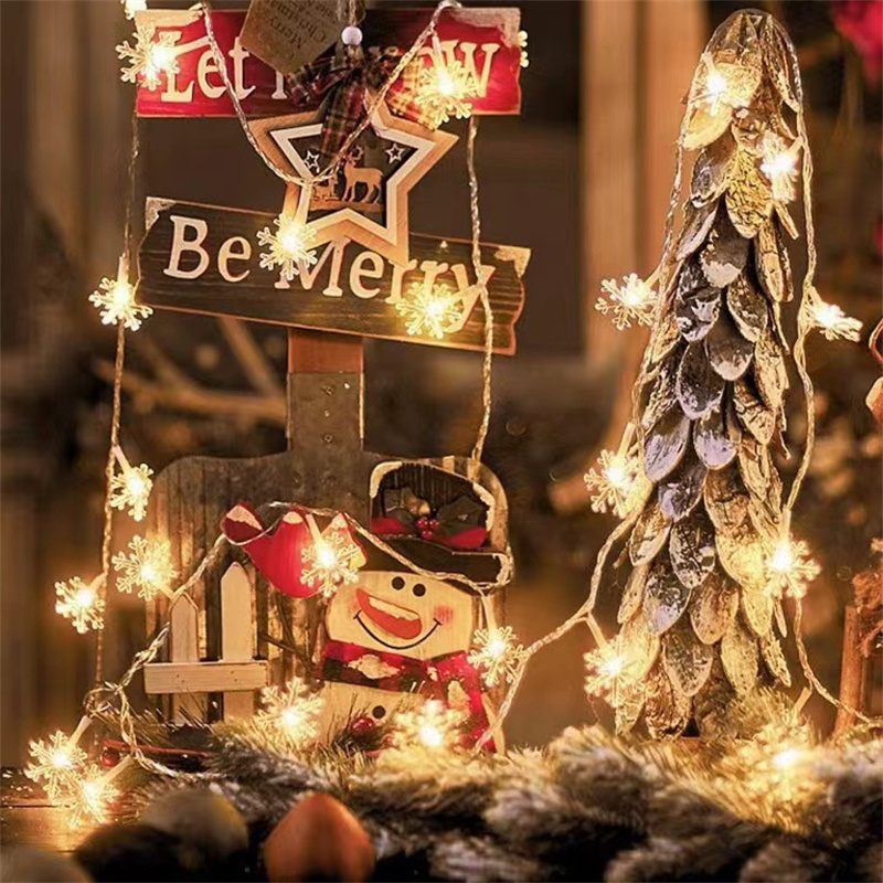 10/6/3/1.5m Battery Snowflake  - Lighting Decoration For Wedding のレビューと価格