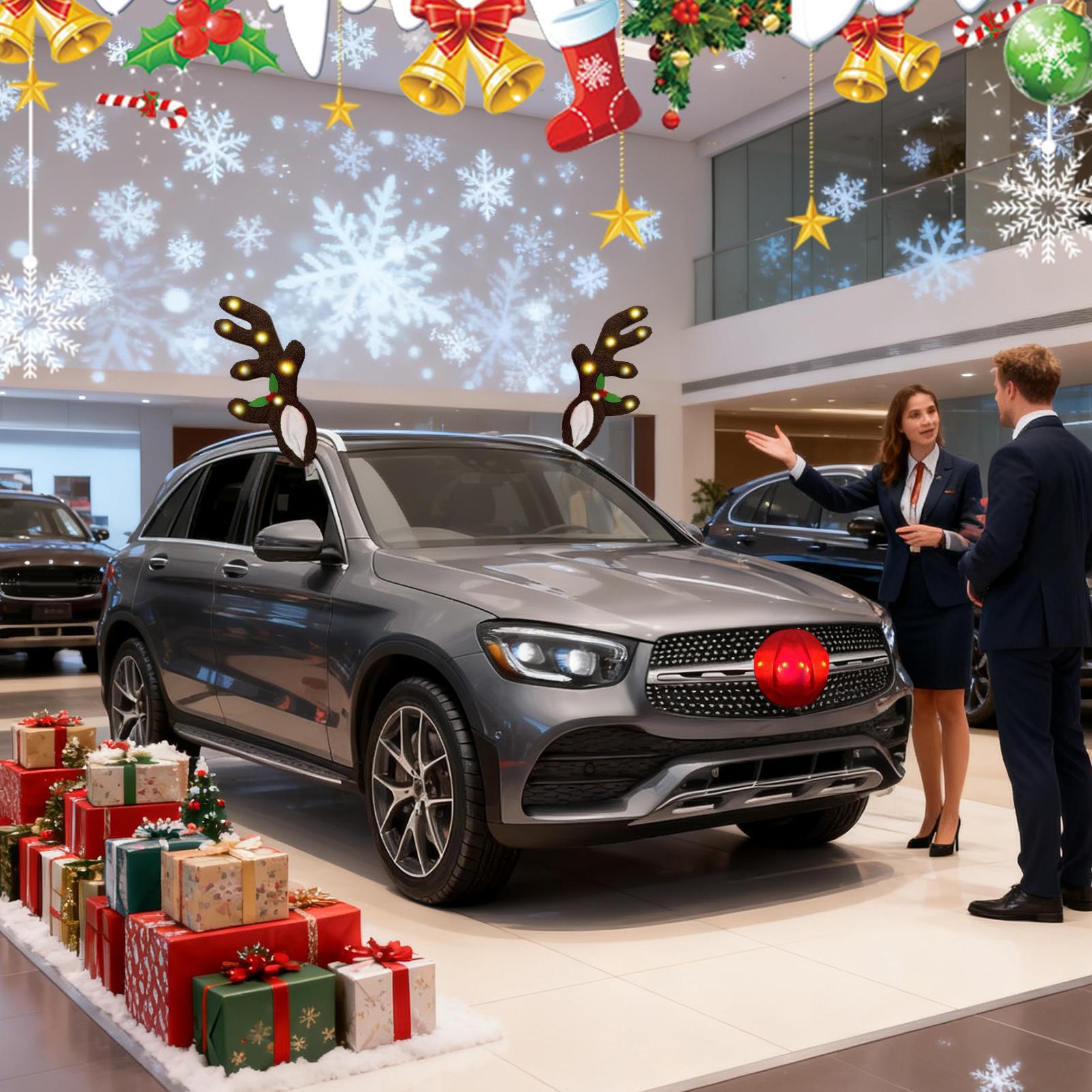 Christmas Car Decor Light Up R - Up Lighting Decor のレビューと価格