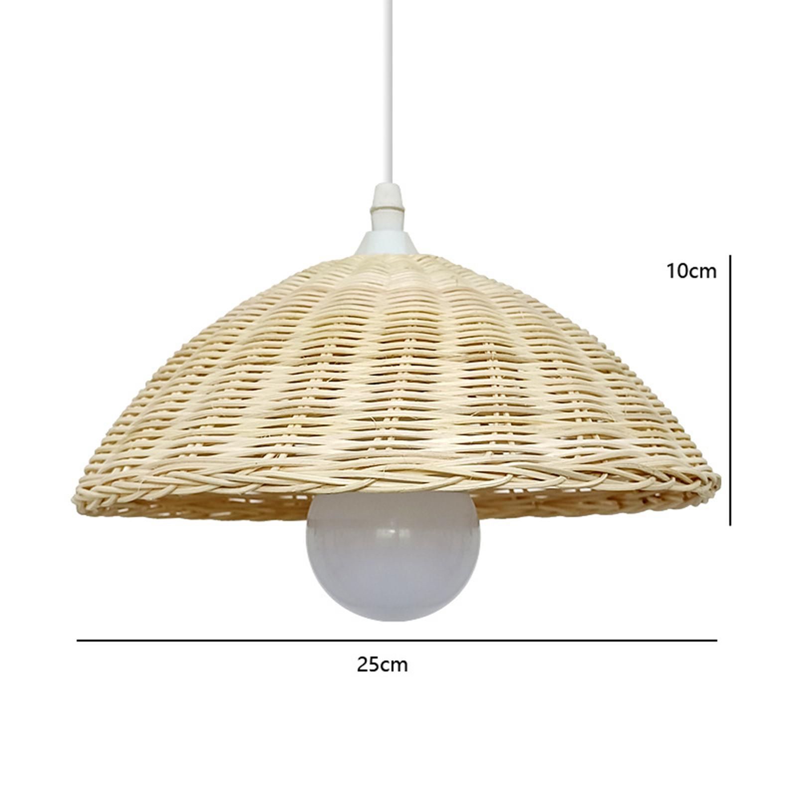 Vintage Bamboo Lamp Shade Home - Restaurant Lighting Decoration のレビューと価格