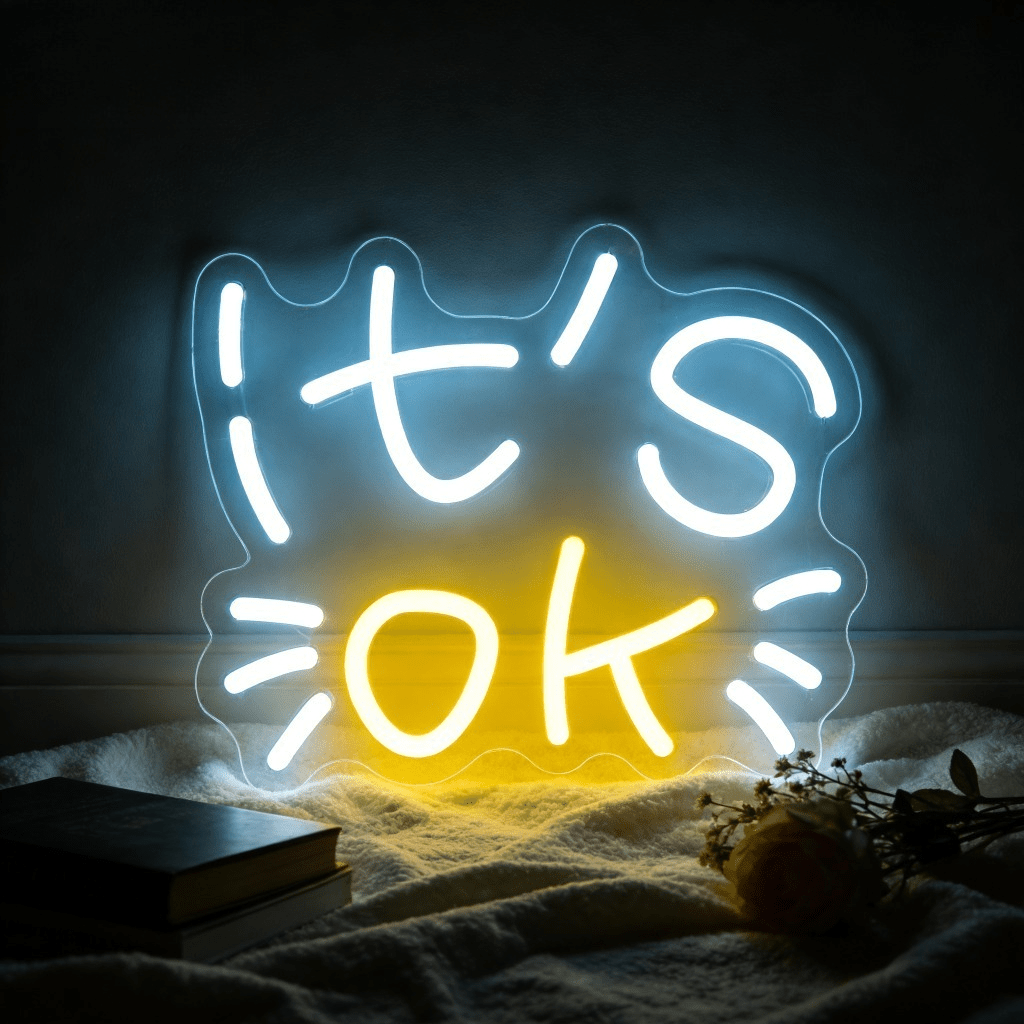 It's OK Neon Sign LED Night Li - Ok Lighting Decor のレビューと価格