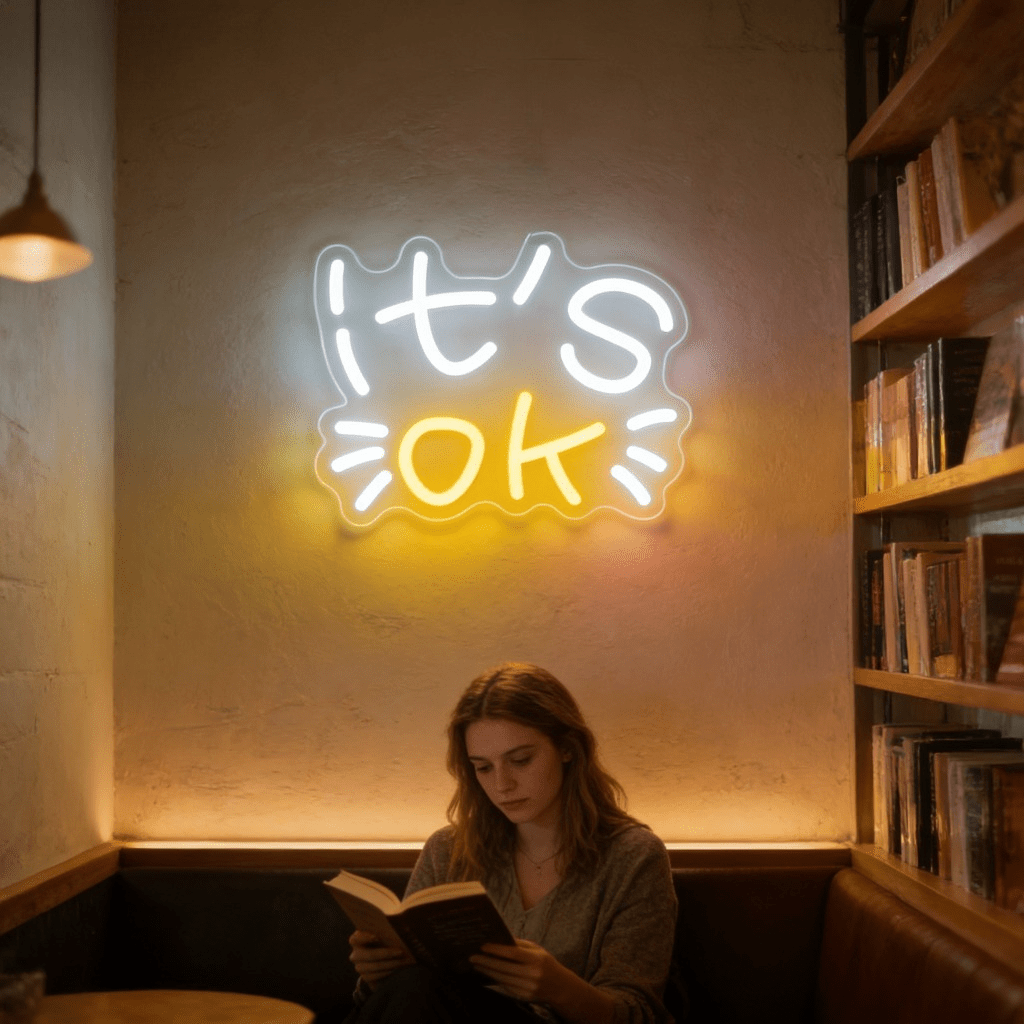 It's OK Neon Sign LED Night Li - Ok Lighting Decor のレビューと価格