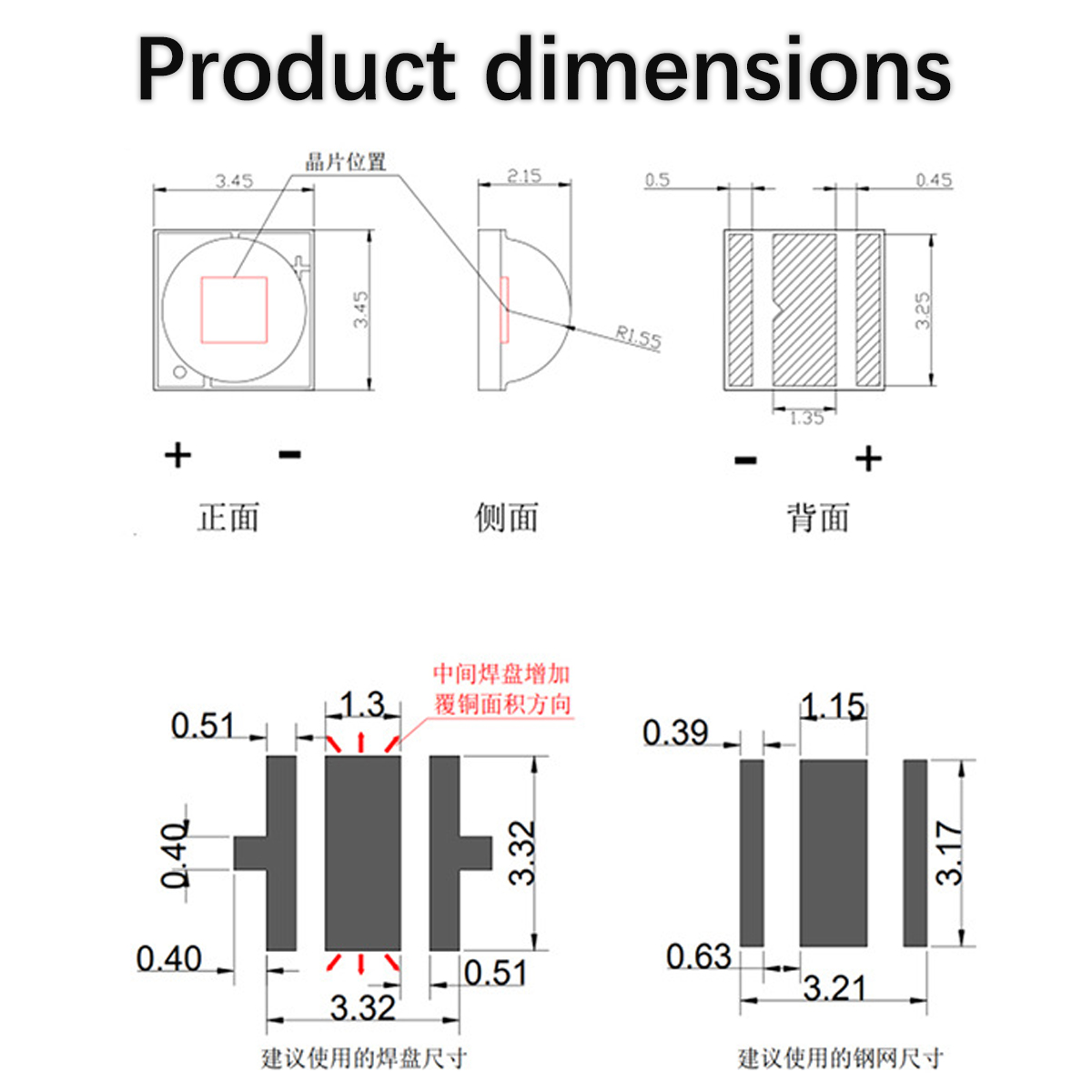 3535 Multi-Color High-Power Ce - Decor Lighting Solution のレビューと価格