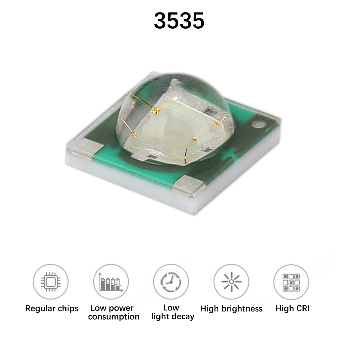3535 Multi-Color High-Power Ce - Decor Lighting Solution のレビューと価格