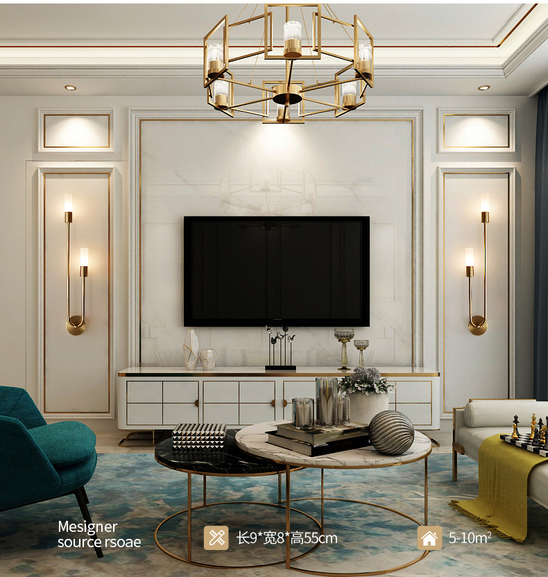 Retro Background Living Room A - Lighting Decor Living Room のレビューと価格