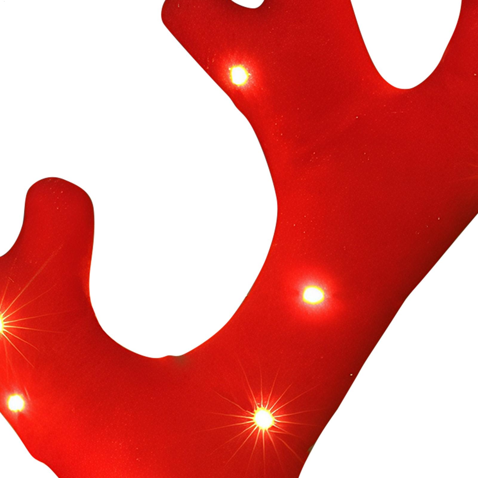 Reindeer Antlers For Cars Cute - Up Lighting Decor のレビューと価格