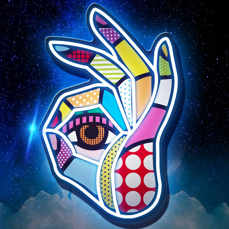 OK Neon Sign USB Powered LED N - Ok Lighting Decor のレビューと価格