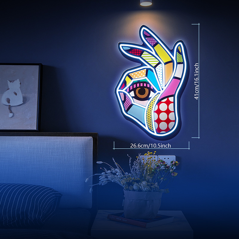 OK Neon Sign USB Powered LED N - Ok Lighting Decor のレビューと価格
