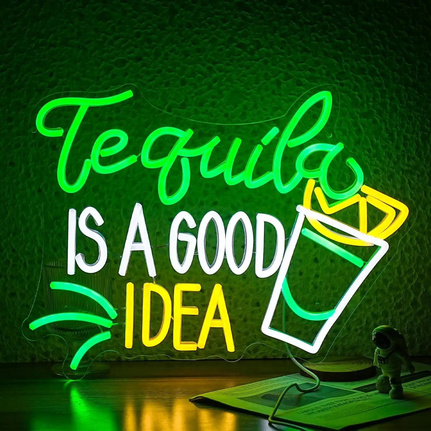 Tequila Is A Good Idea Neon Si - Lighting Decoration Ideas For Home のレビューと価格
