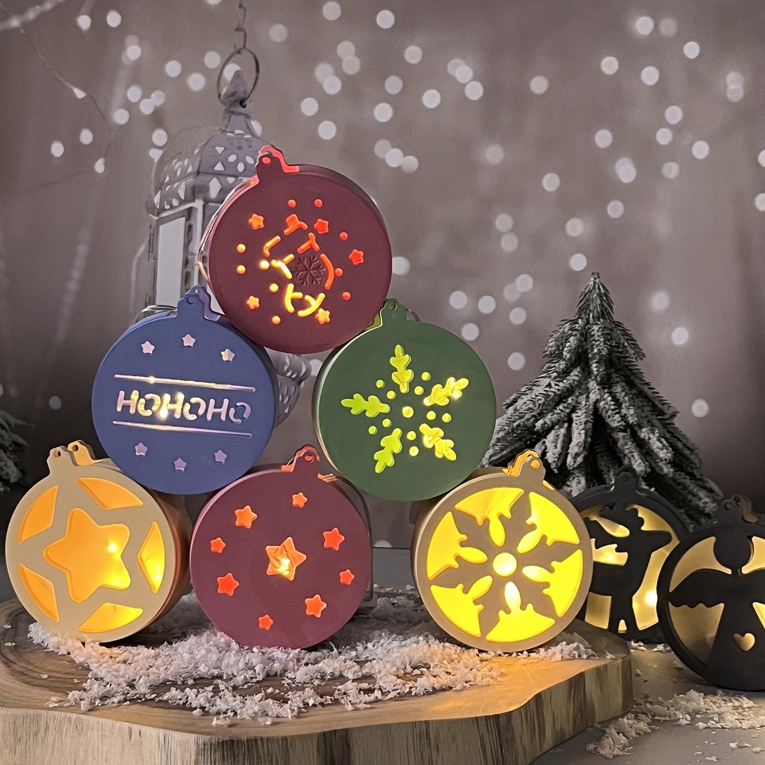 Christmas Series Night Light P - Pendant Lighting Christmas Decor のレビューと価格