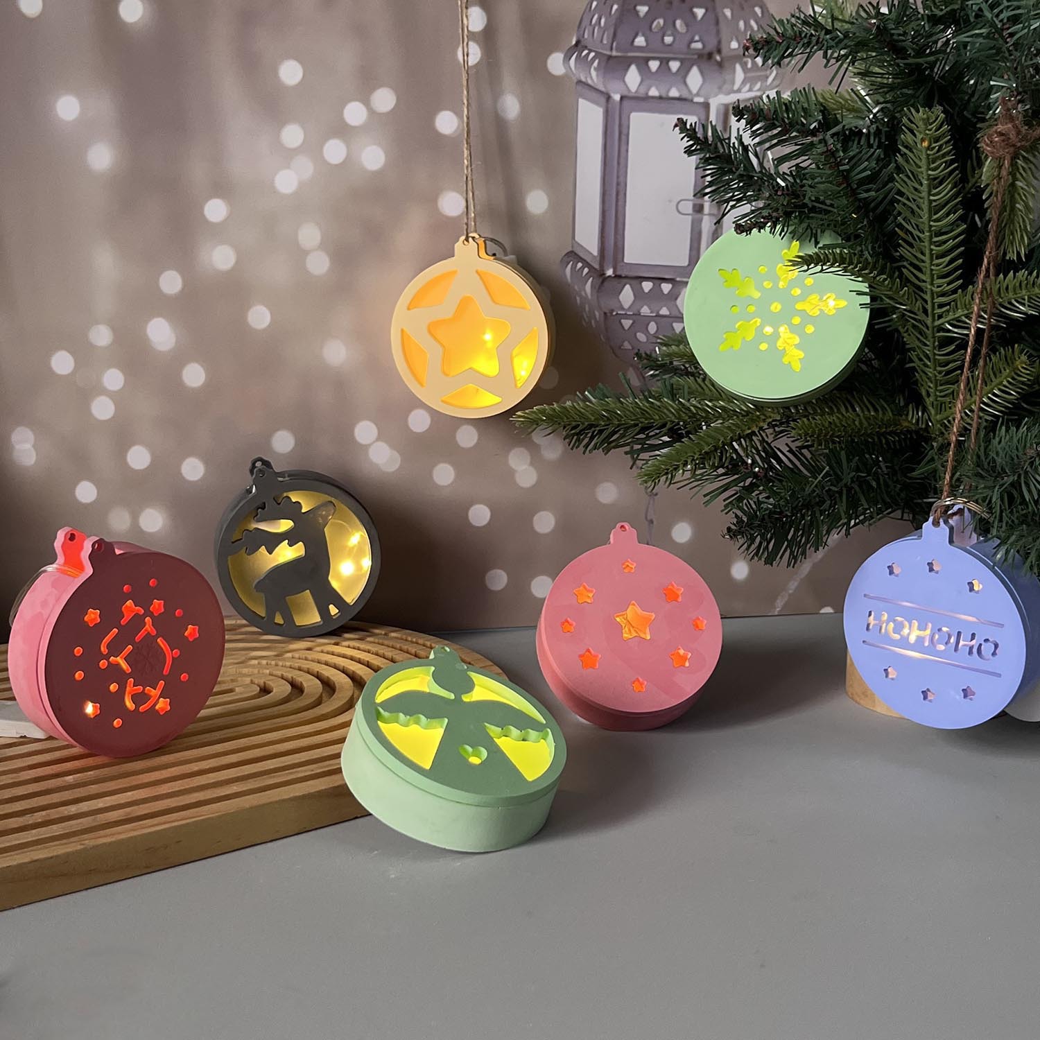 Christmas Series Night Light P - Pendant Lighting Christmas Decor のレビューと価格