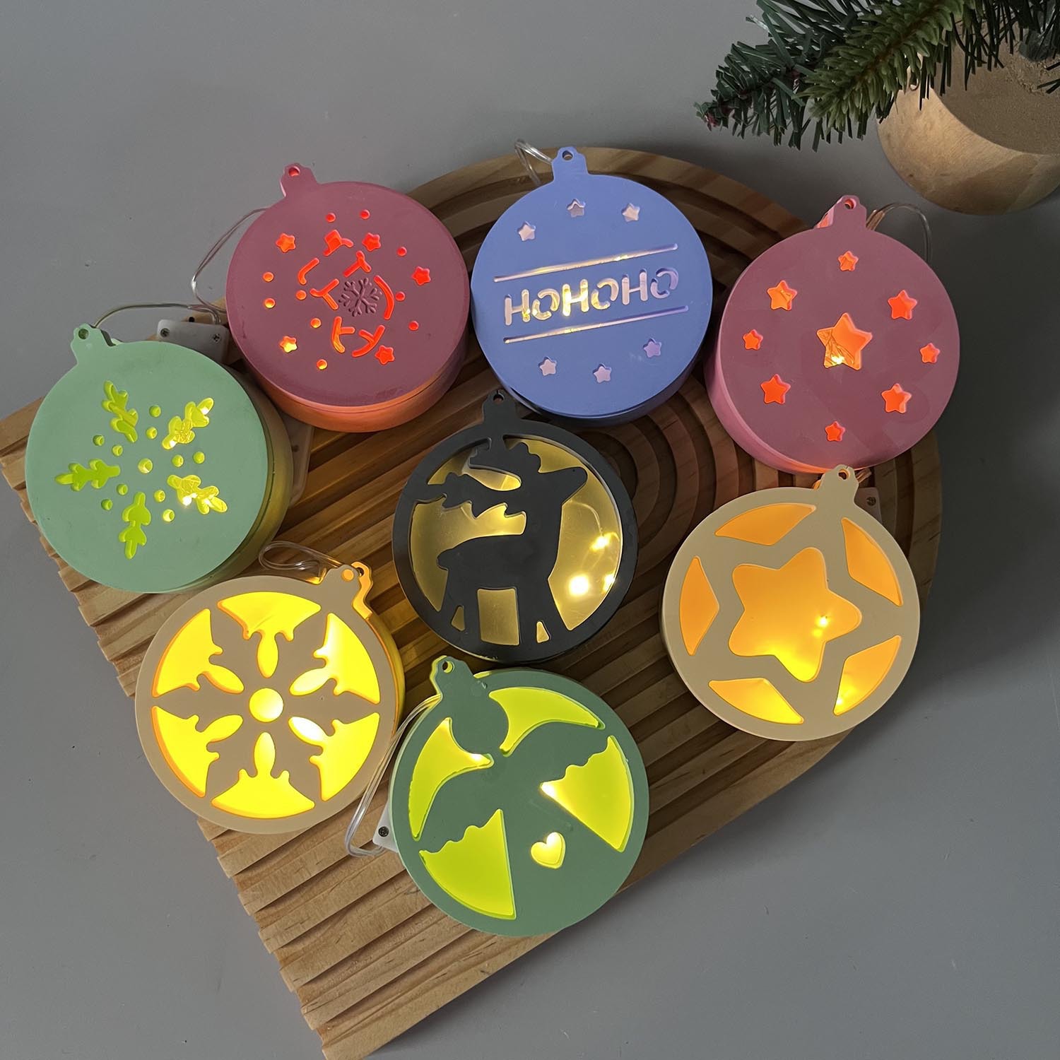 Christmas Series Night Light P - Pendant Lighting Christmas Decor のレビューと価格