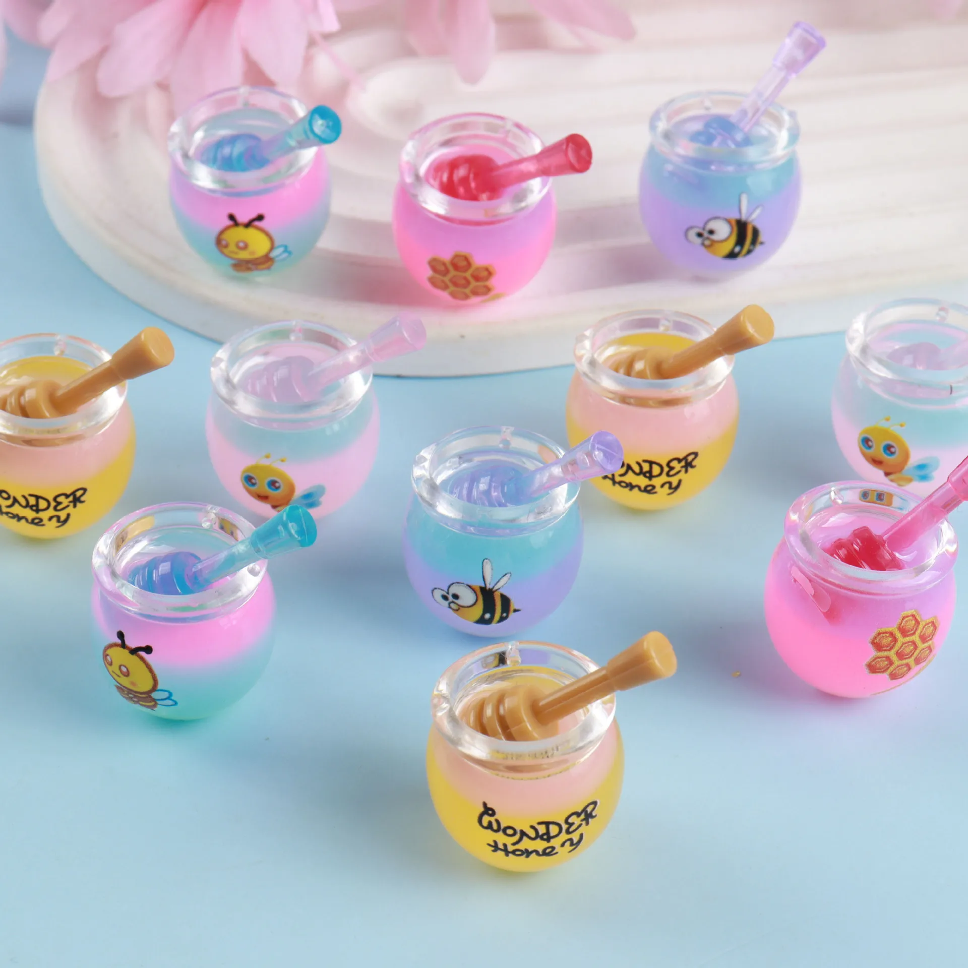 10pcs Cartoon Mini Luminous Or - Pendant Lighting Christmas Decor のレビューと価格
