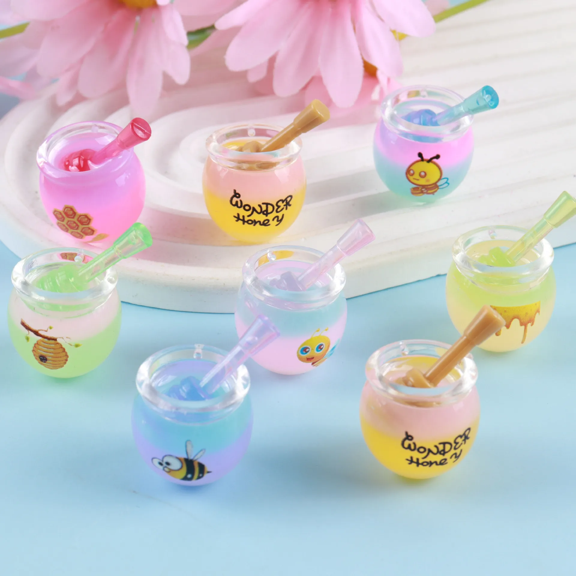 10pcs Cartoon Mini Luminous Or - Pendant Lighting Christmas Decor のレビューと価格