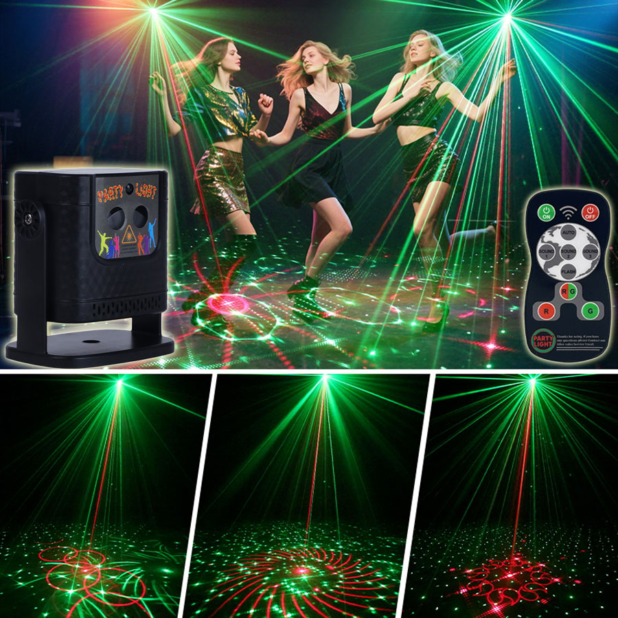 YSHR10 60 Patterns R&G Laser B - Lighting Effect Home Decor のレビューと価格