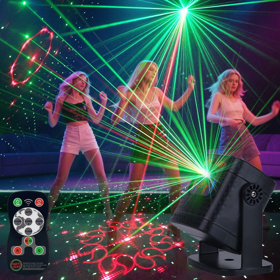 YSHR10 60 Patterns R&G Laser B - Lighting Effect Home Decor のレビューと価格