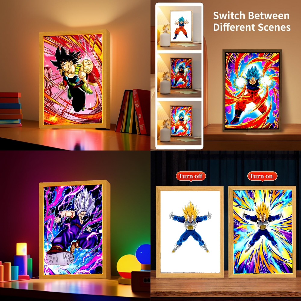 Dragon Ball Z Anime Figure Lig - Lighting Room Decor Items のレビューと価格