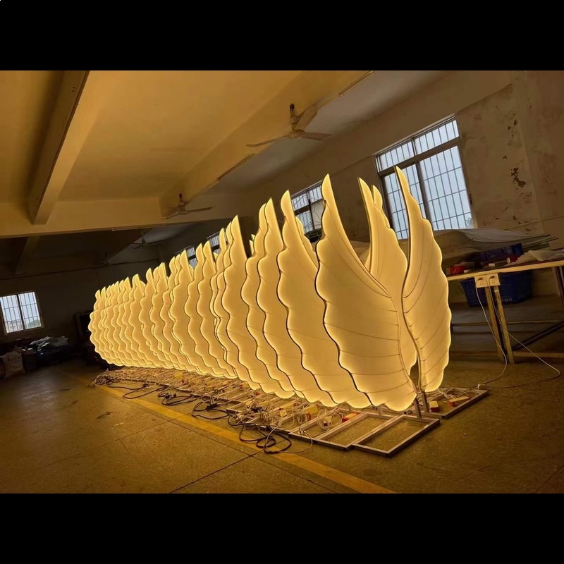 Glowing Angel Wings Light Prop - Lighting Decoration For Wedding のレビューと価格
