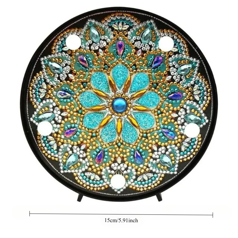 Mandala Round Circle DIY Diamo - Decor Lighting India のレビューと価格