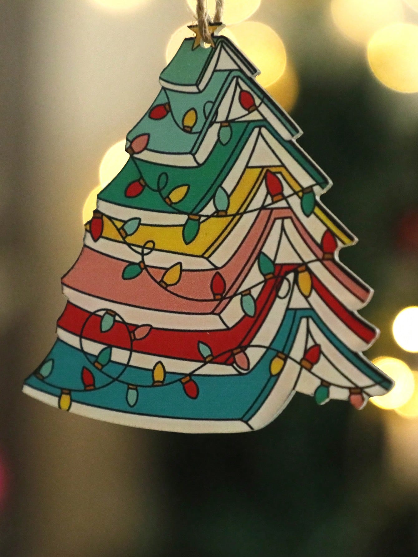1pc Colorful Stacked Books Chr - Lighting Decoration Ideas For Home のレビューと価格
