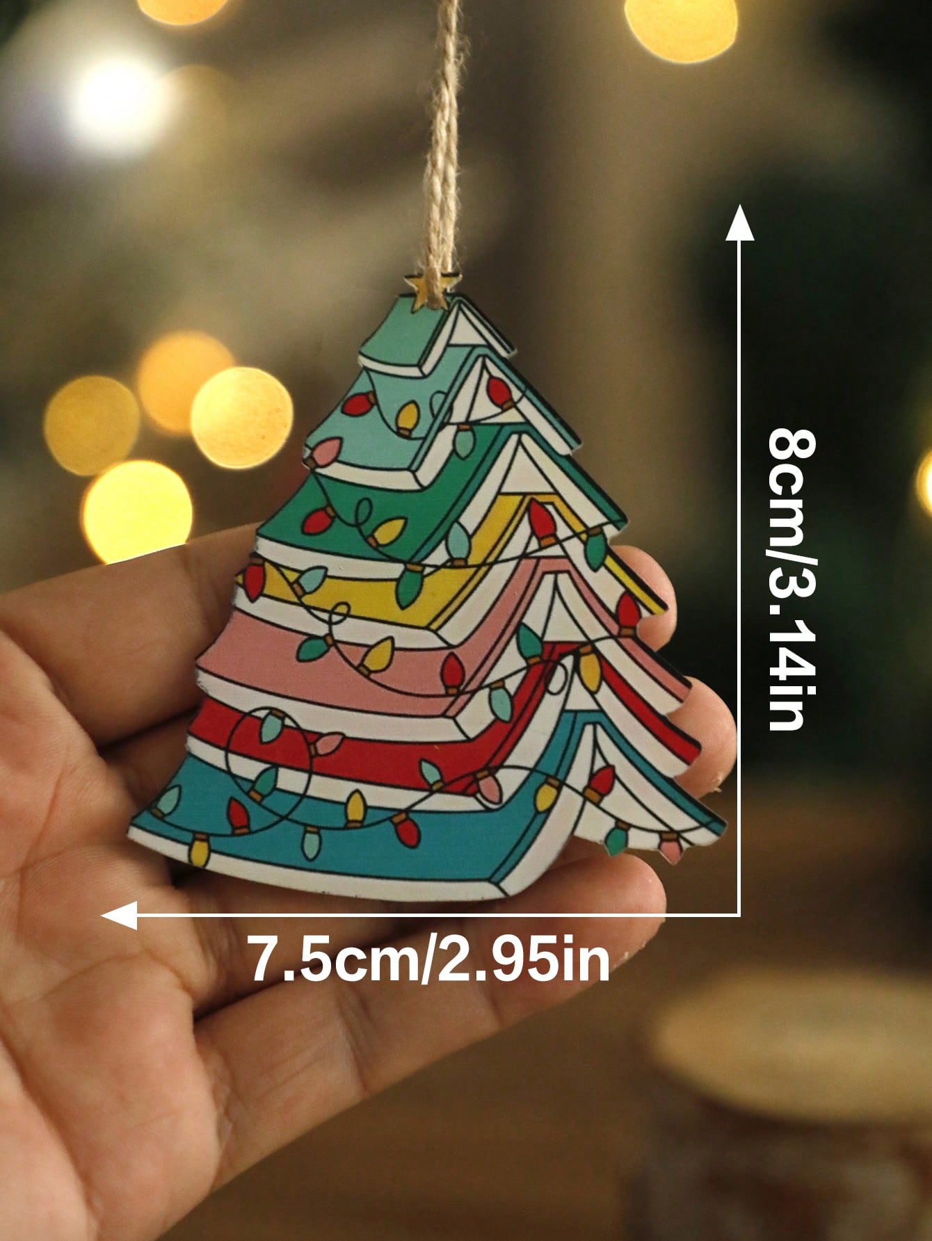 1pc Colorful Stacked Books Chr - Lighting Decoration Ideas For Home のレビューと価格