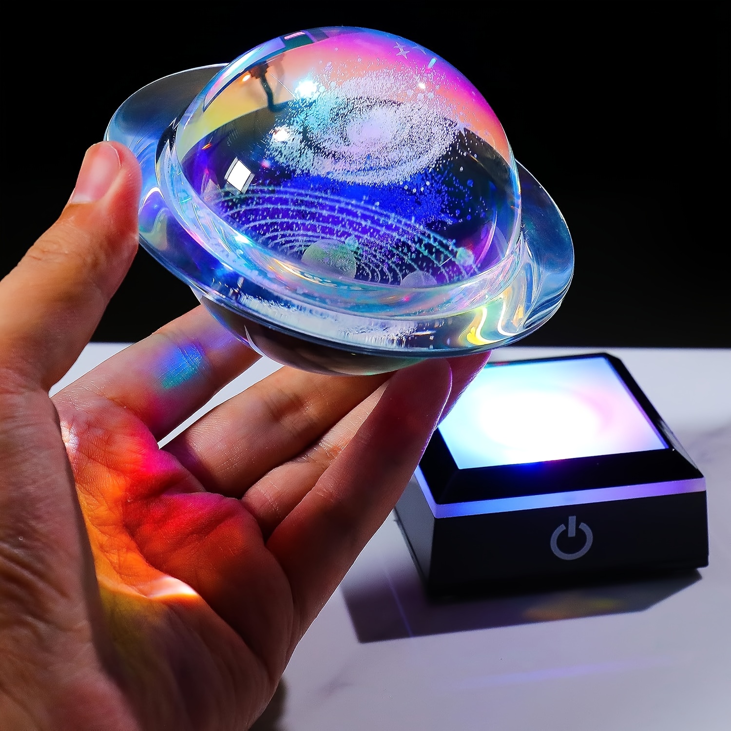 3D Solar System & Galaxy Cryst - Decor Lighting Fans のレビューと価格