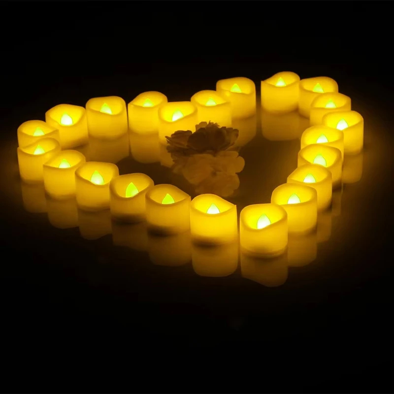 LED Candle with Tear-Effect, W - Lighting Effect Home Decor のレビューと価格