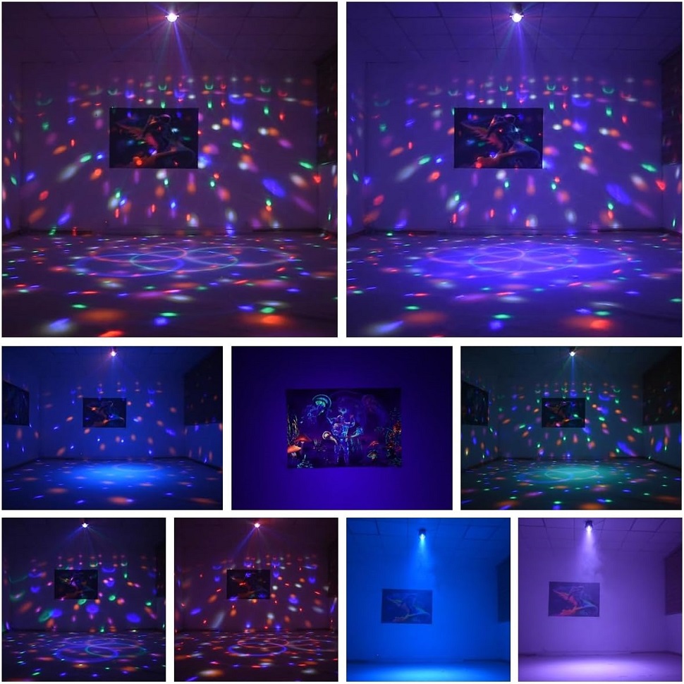 Party Lights Dj Disco Ball Lig - Lighting Effect Home Decor のレビューと価格