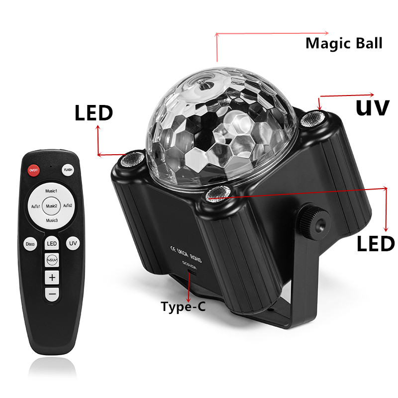 Party Lights Dj Disco Ball Lig - Lighting Effect Home Decor のレビューと価格