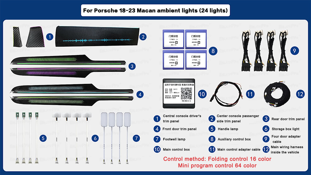 For Porsche Macan 2018-2023 Ca - Decor Lighting India のレビューと価格