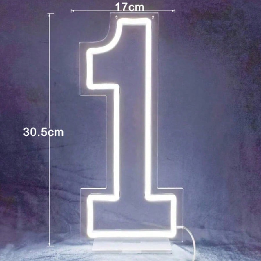 White 0-9 Single Digit LED Num - Lighting Decoration For Wedding のレビューと価格
