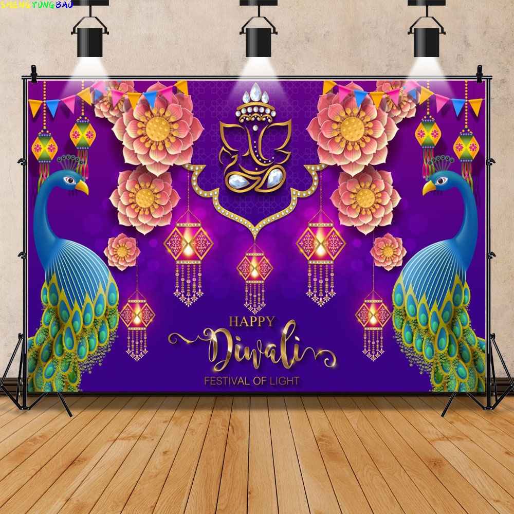 Happy Diwali Backdrop India Fe - Decor Lighting India のレビューと価格