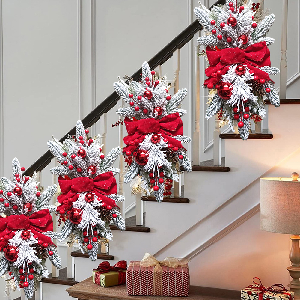45CM Christmas Wreath Pendant  - Pendant Lighting Christmas Decor のレビューと価格