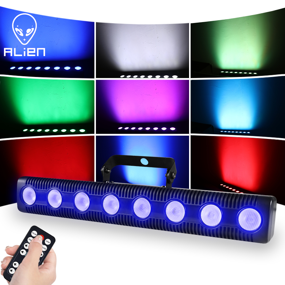ALIEN 8 LED RGBW 4IN1 DMX Wall - Lighting Effect Home Decor のレビューと価格