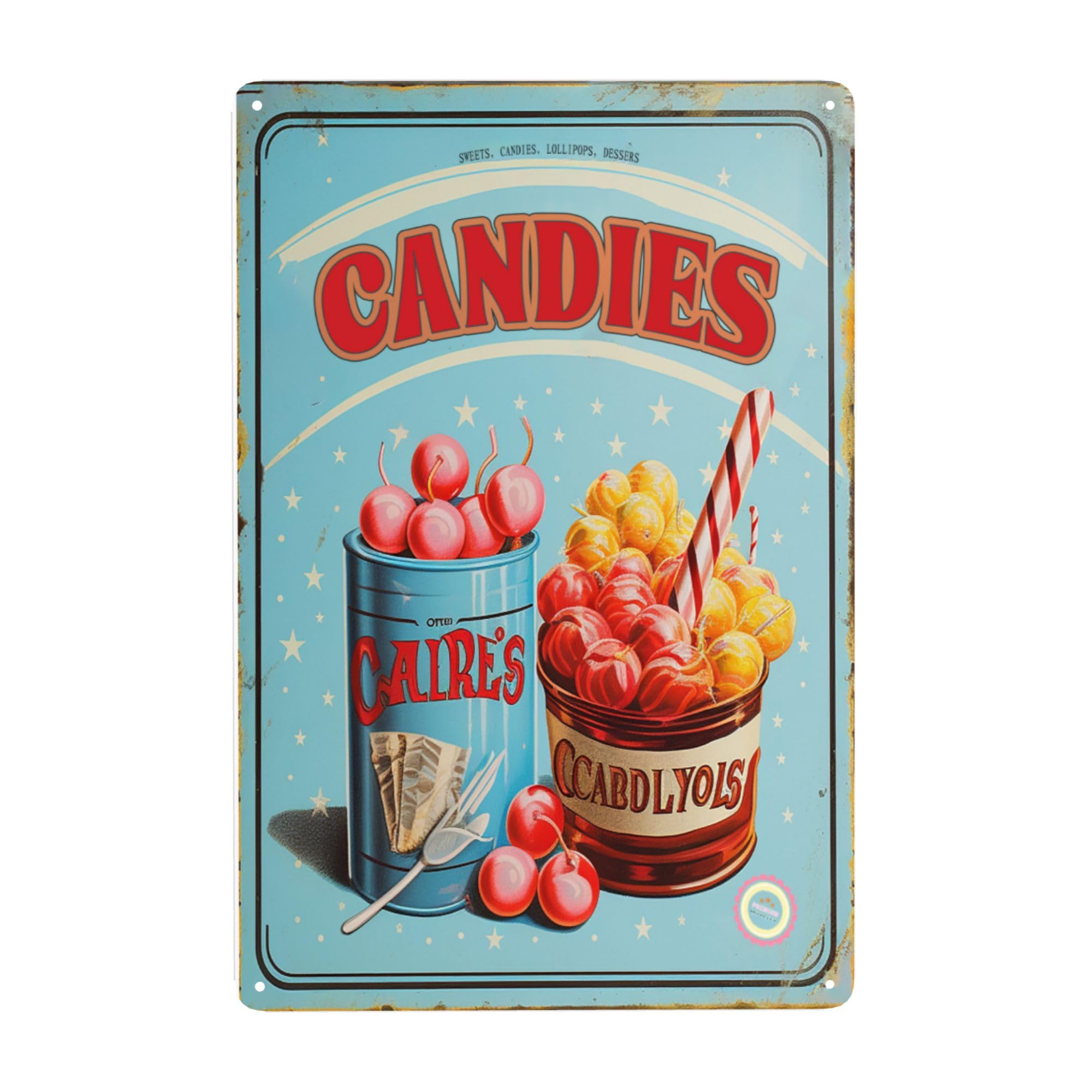 Decor ;; Candies Tin Signs,Lig - Restaurant Lighting Decoration のレビューと価格