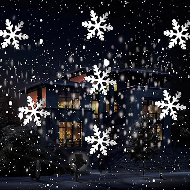 Christmas Snowflake Laser Ligh - Lighting Effect Home Decor のレビューと価格