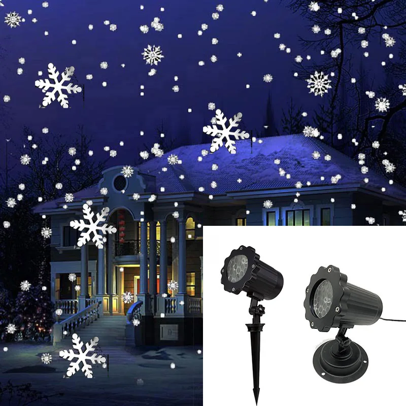 Christmas Snowflake Laser Ligh - Lighting Effect Home Decor のレビューと価格
