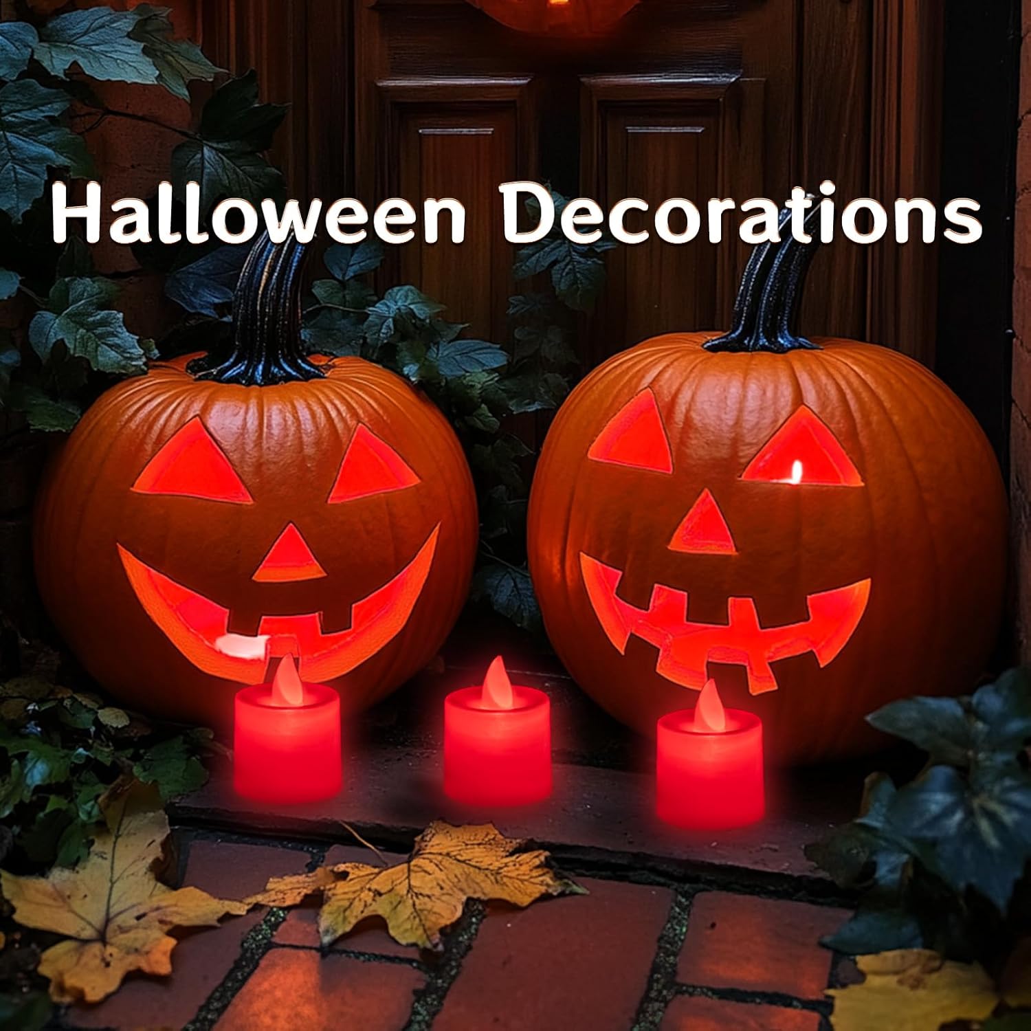 24 Pack Flickering Red LED Tea - Decor Lighting Pack のレビューと価格