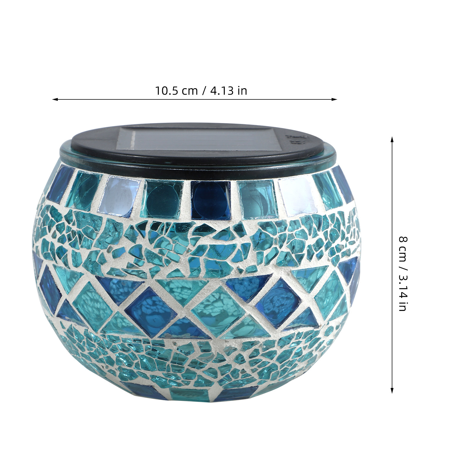 Mosaic Light Solar Glass Decor - Decor Lighting Solution のレビューと価格