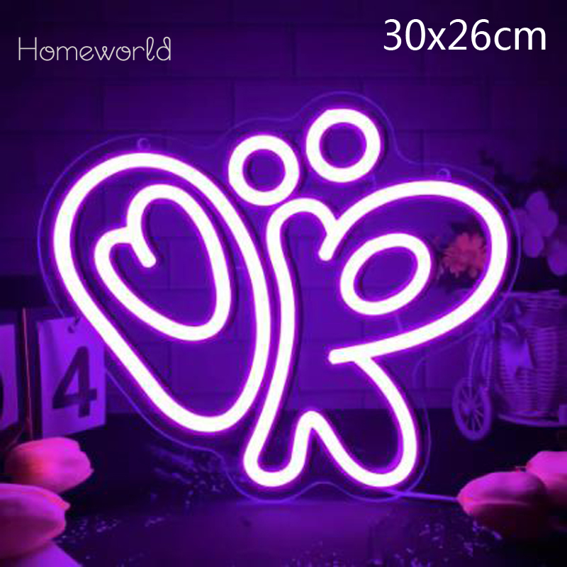 Olivia OK Neon Signs USB Power - Ok Lighting Decor のレビューと価格