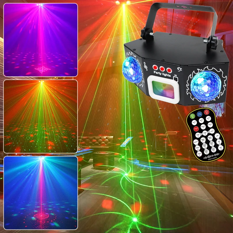 LED Laser Projection Stage Lig - Lighting Effect Home Decor のレビューと価格